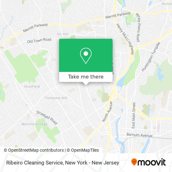 Ribeiro Cleaning Service map