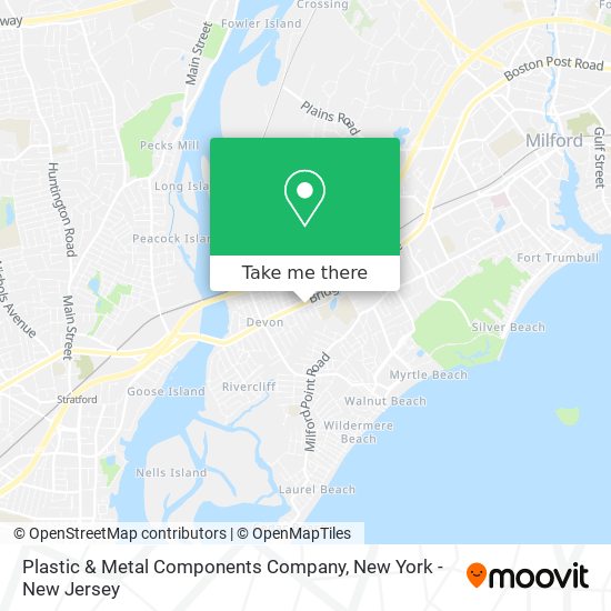 Plastic & Metal Components Company map