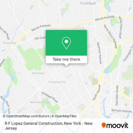 Mapa de R F Lopez General Construction