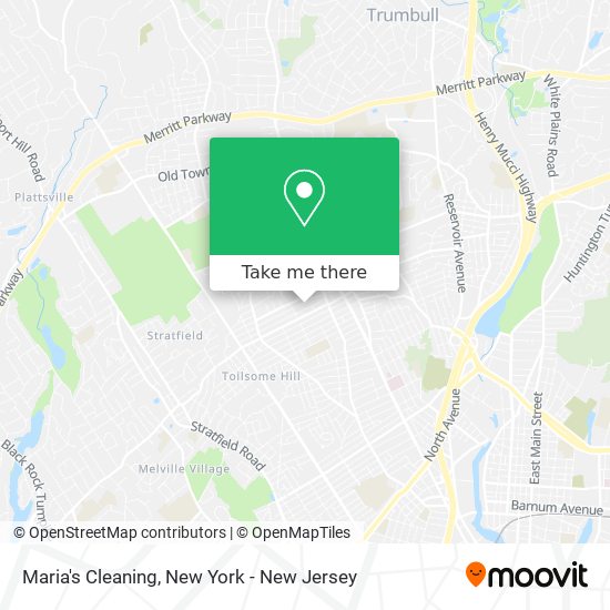 Maria's Cleaning map