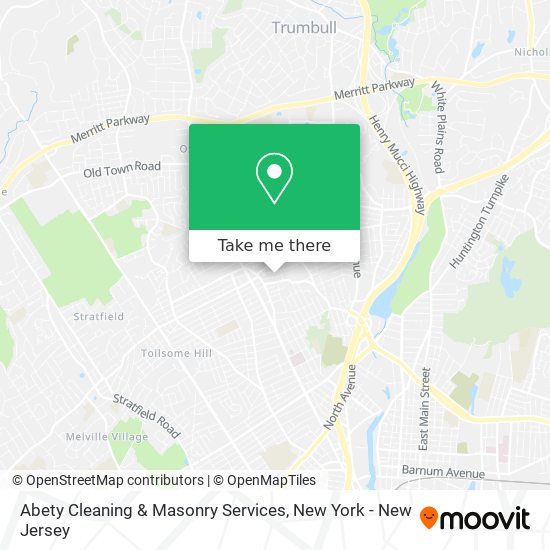 Mapa de Abety Cleaning & Masonry Services