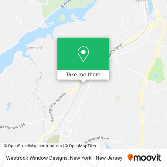 Westrock Window Designs map