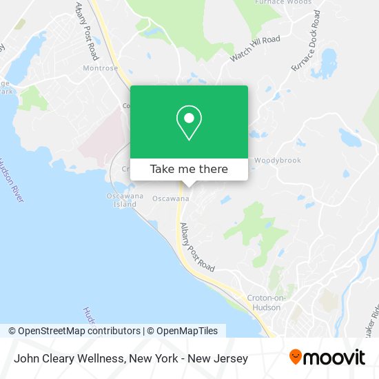 John Cleary Wellness map