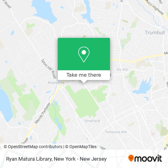 Mapa de Ryan Matura Library