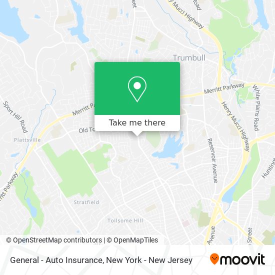 General - Auto Insurance map