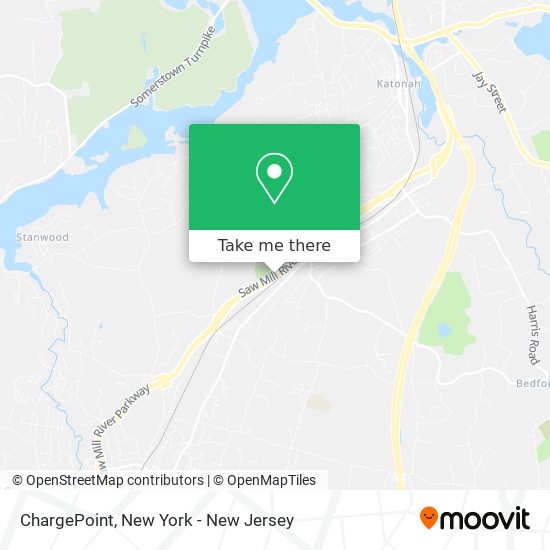 ChargePoint map