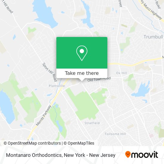 Montanaro Orthodontics map