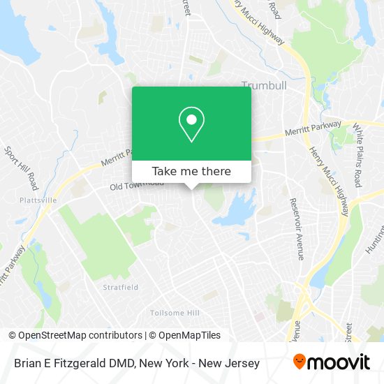 Mapa de Brian E Fitzgerald DMD