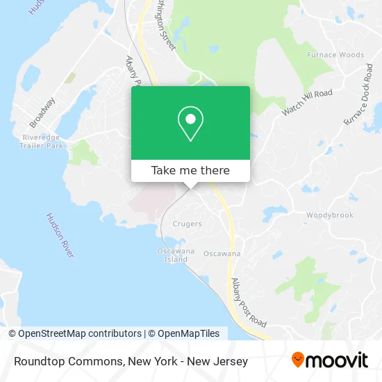 Roundtop Commons map