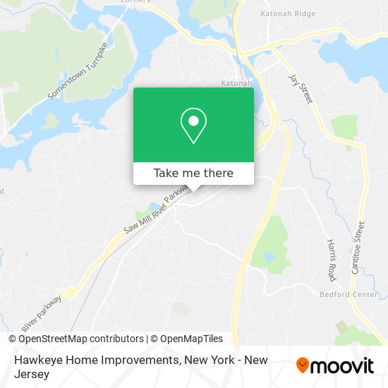 Hawkeye Home Improvements map