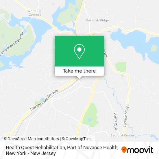 Mapa de Health Quest Rehabilitation, Part of Nuvance Health