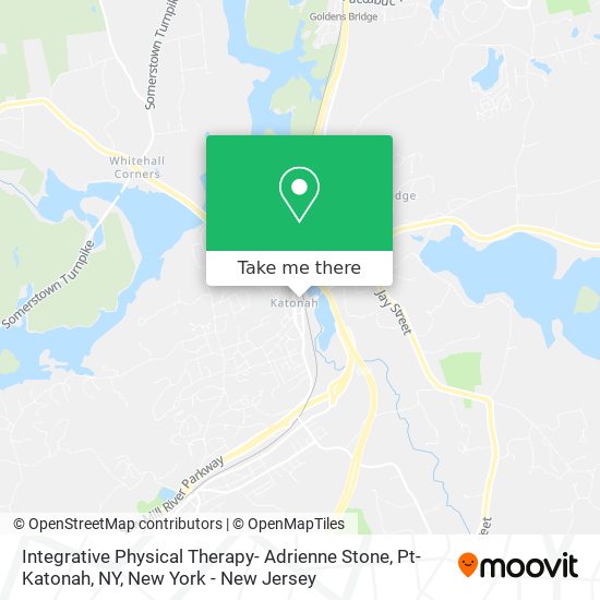 Mapa de Integrative Physical Therapy- Adrienne Stone, Pt- Katonah, NY