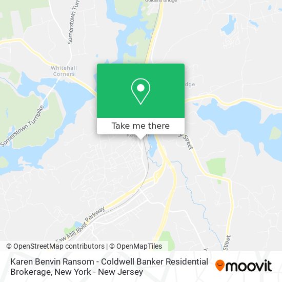 Karen Benvin Ransom - Coldwell Banker Residential Brokerage map