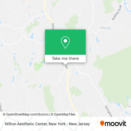 Wilton Aesthetic Center map