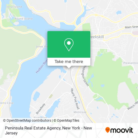 Peninsula Real Estate Agency map