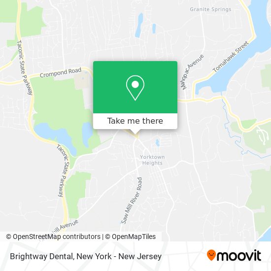 Brightway Dental map