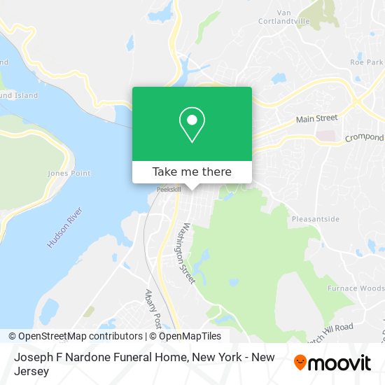 Joseph F Nardone Funeral Home map