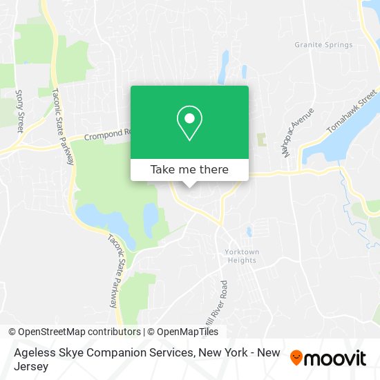 Mapa de Ageless Skye Companion Services