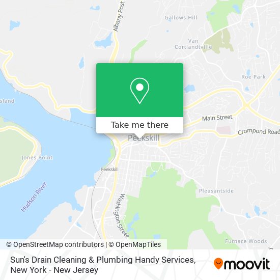 Mapa de Sun's Drain Cleaning & Plumbing Handy Services