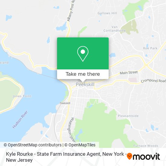 Mapa de Kyle Rourke - State Farm Insurance Agent