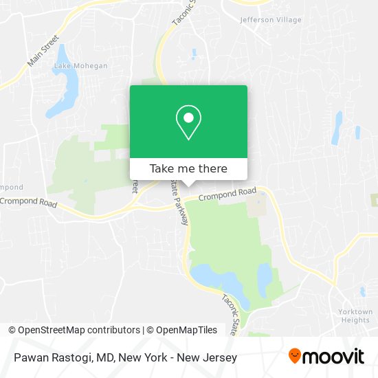 Mapa de Pawan Rastogi, MD