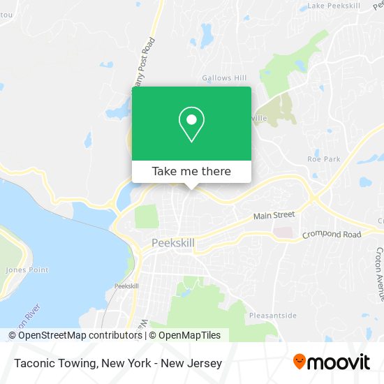 Taconic Towing map