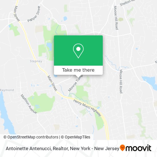Antoinette Antenucci, Realtor map