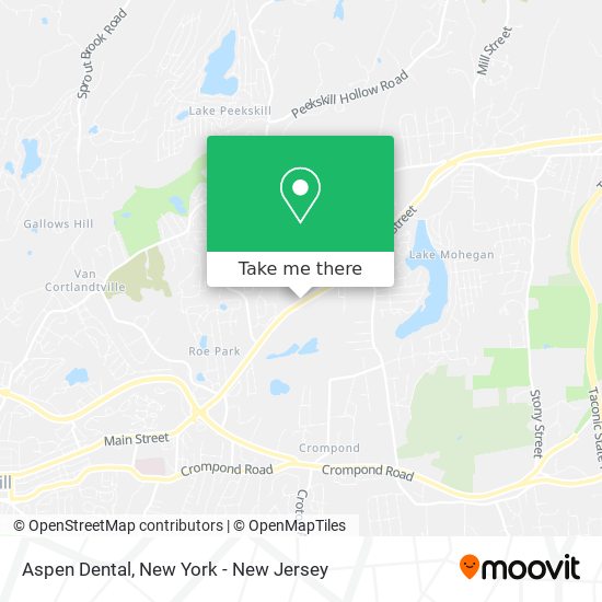 Aspen Dental map