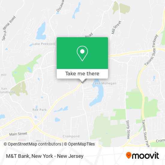 M&T Bank map