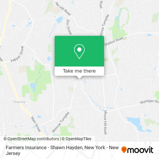 Mapa de Farmers Insurance - Shawn Hayden