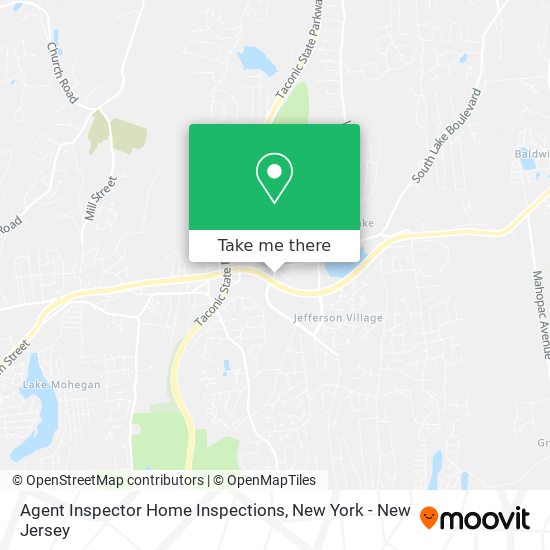 Agent Inspector Home Inspections map