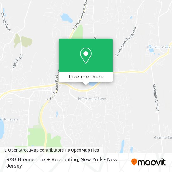 R&G Brenner Tax + Accounting map