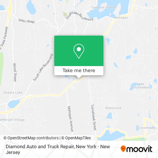 Diamond Auto and Truck Repair map