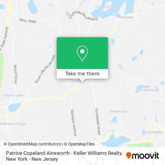 Patrice Copeland-Ainsworth - Keller Williams Realty map