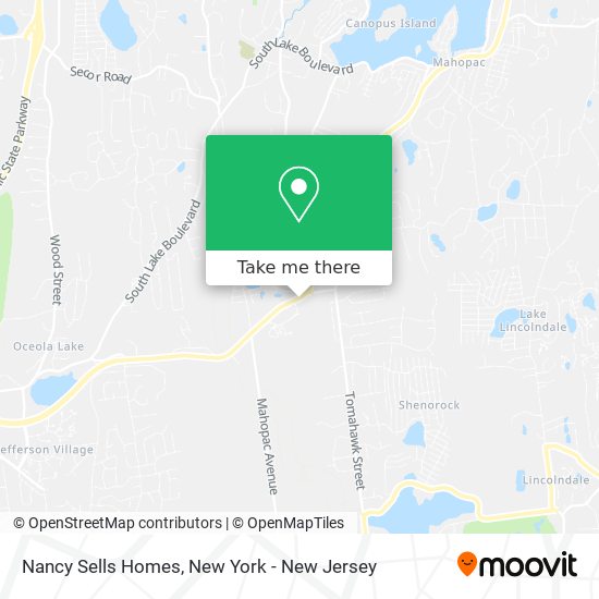 Nancy Sells Homes map