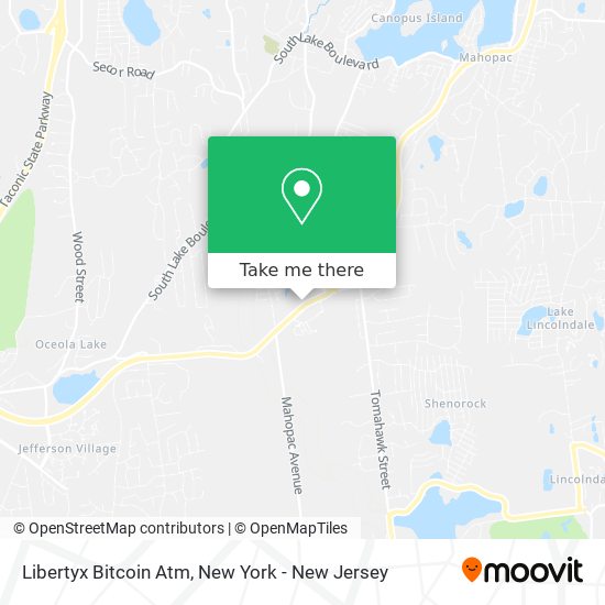 Libertyx Bitcoin Atm map