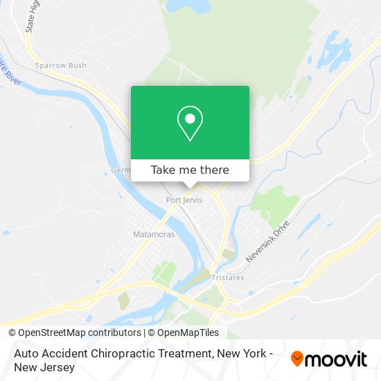 Mapa de Auto Accident Chiropractic Treatment