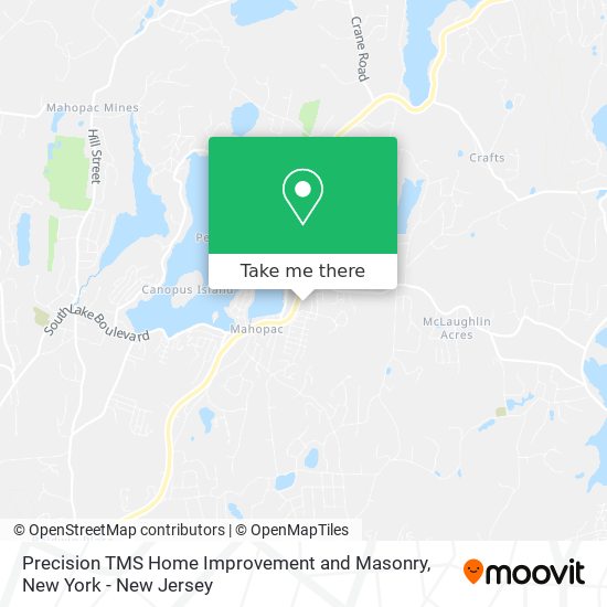 Mapa de Precision TMS Home Improvement and Masonry