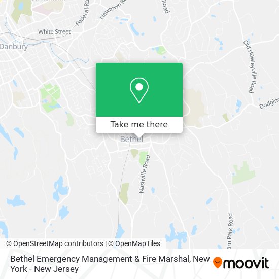 Bethel Emergency Management & Fire Marshal map