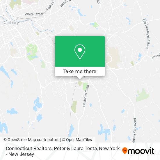 Connecticut Realtors, Peter & Laura Testa map