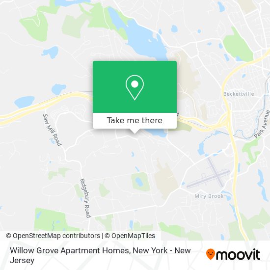 Willow Grove Apartment Homes map