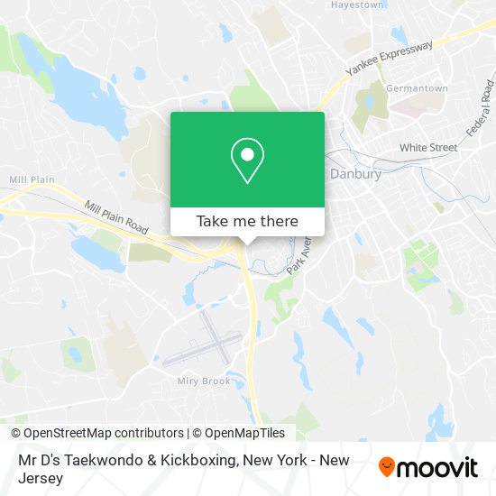 Mr D's Taekwondo & Kickboxing map