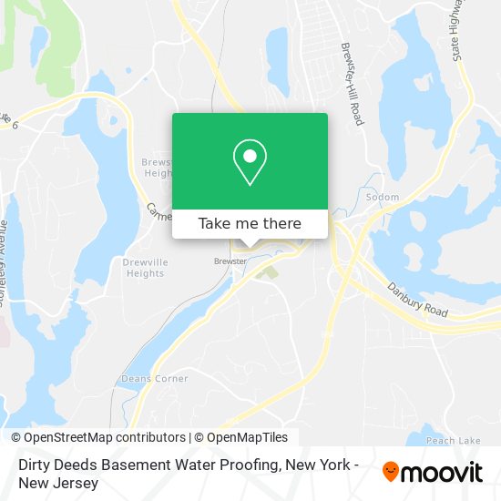Mapa de Dirty Deeds Basement Water Proofing