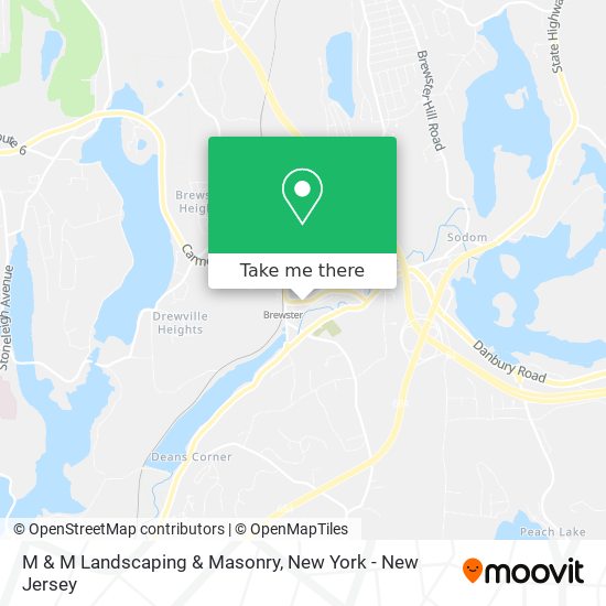 M & M Landscaping & Masonry map