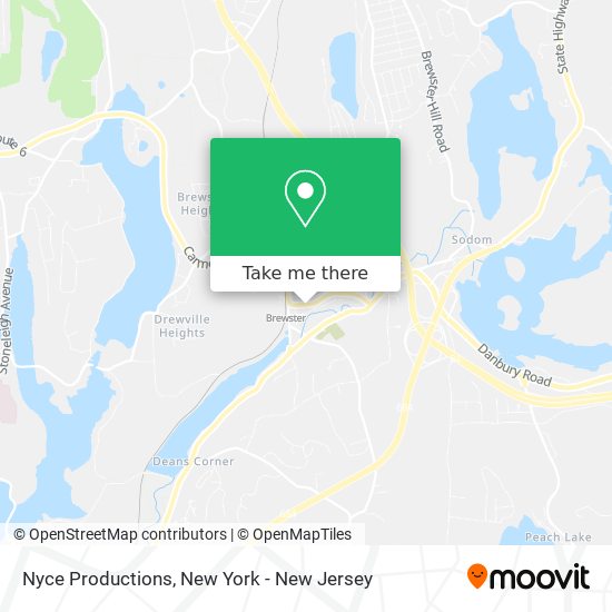 Nyce Productions map