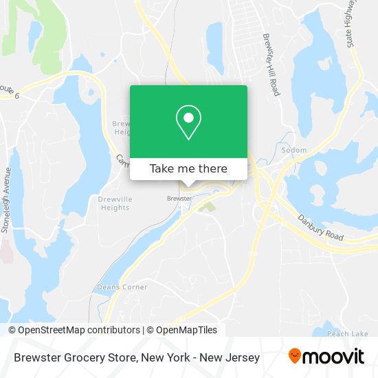 Brewster Grocery Store map