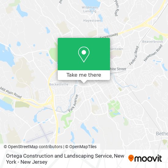 Mapa de Ortega Construction and Landscaping Service