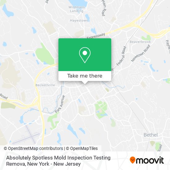 Mapa de Absolutely Spotless Mold Inspection Testing Remova