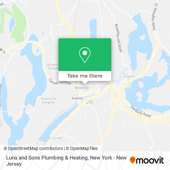 Luna and Sons Plumbing & Heating map