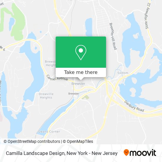 Camilla Landscape Design map